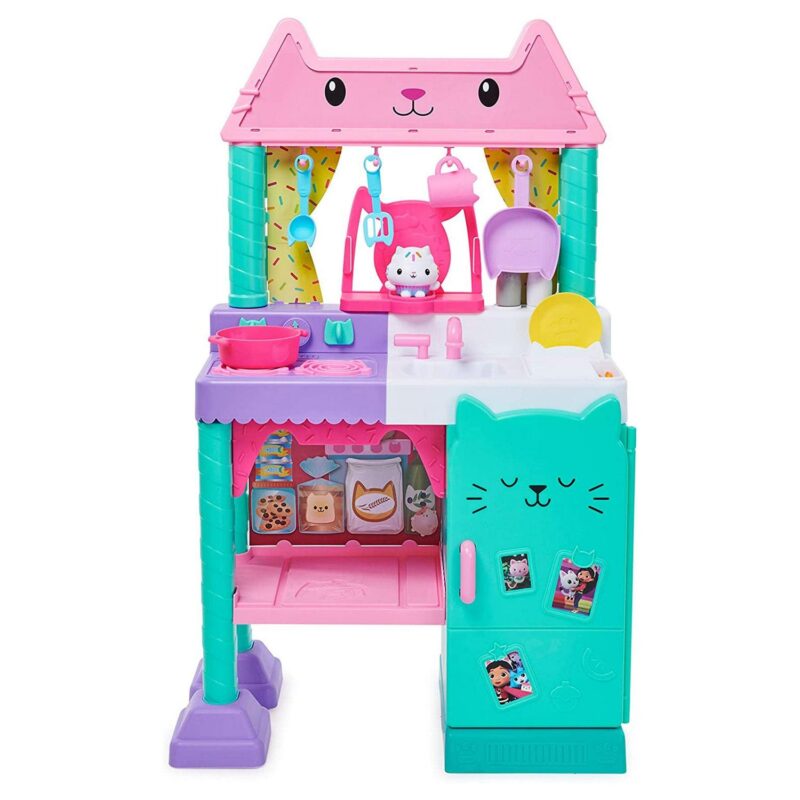 Gabbya s Dollhouse, Interactive Cakey Play Kitchen Set, for Kids Ages 3+ - Image 4