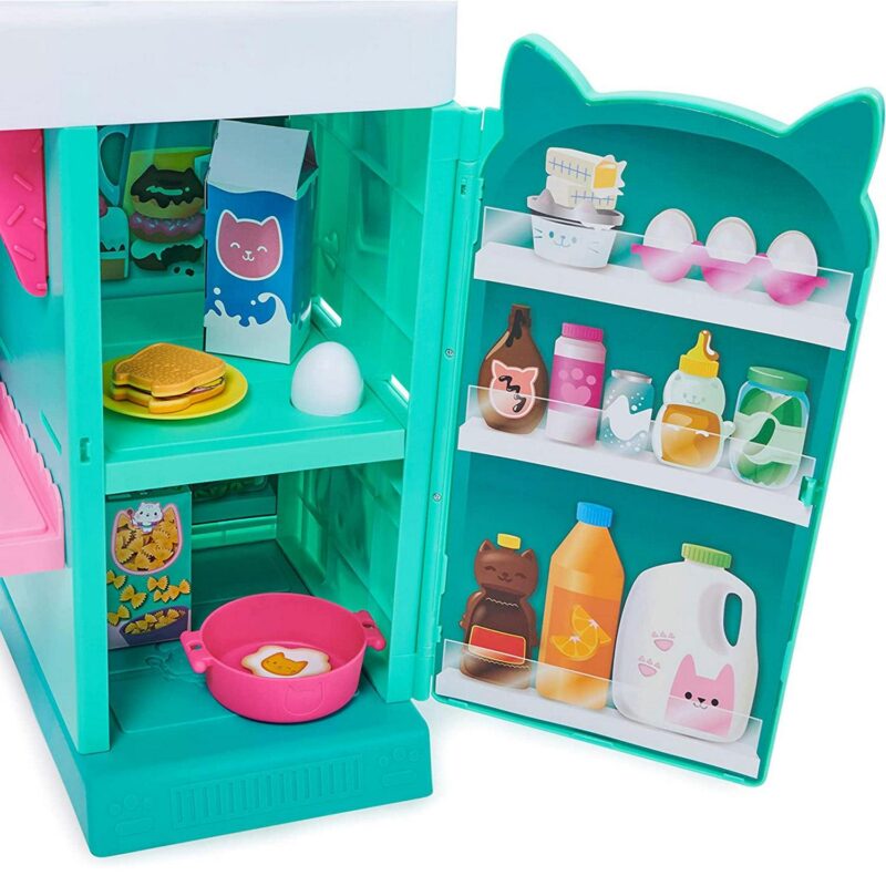 Gabbya s Dollhouse, Interactive Cakey Play Kitchen Set, for Kids Ages 3+ - Image 8