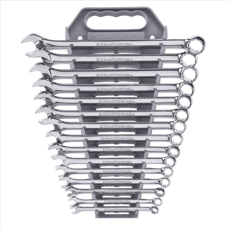 GearWrench 81902 15-Piece Metric Combination Wrench Set