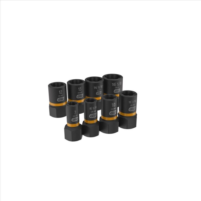 GearWrench 8 Pc. 1/4  and 3/8  Drive Bolt Biter Extr Soc - Image 2
