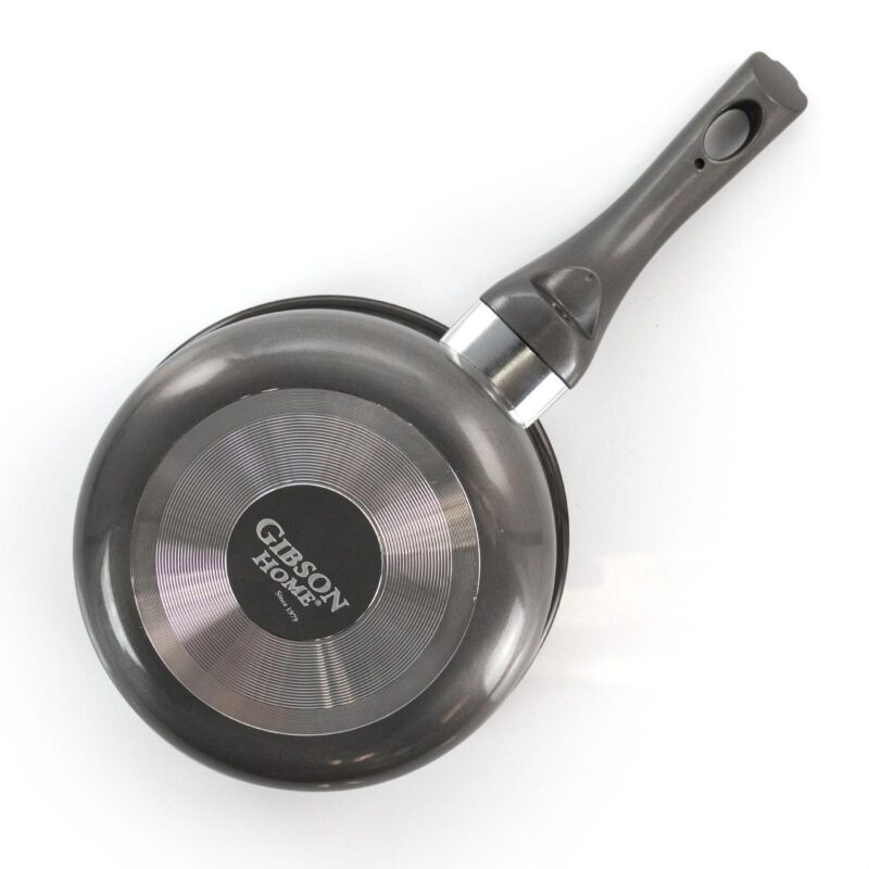 Gibson Home Hestonville 7 Piece Aluminum Nonstick Cookware Set in Grey with Bakelite Handles - Image 5