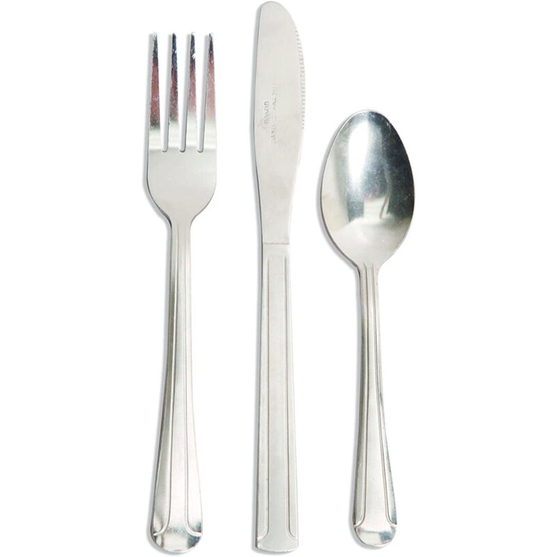 Gibson Value Lybra 32 Piece Kitchen Cookware Combination Set, Stainless Steel - Image 5