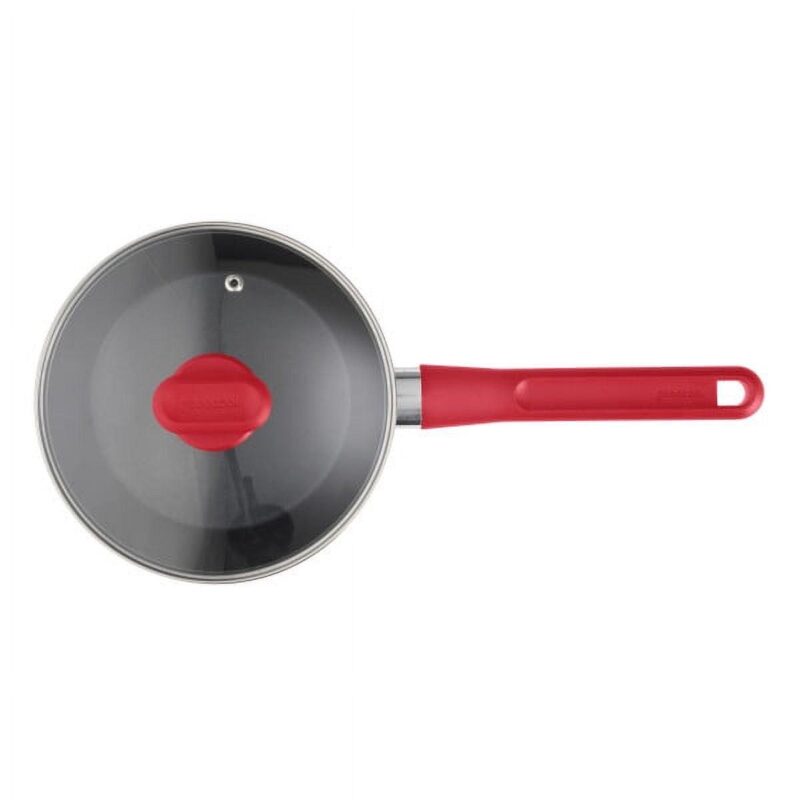 GoodCook ProEase Nonstick 12 Piece Cookware Set with Utensils, Black - Image 10