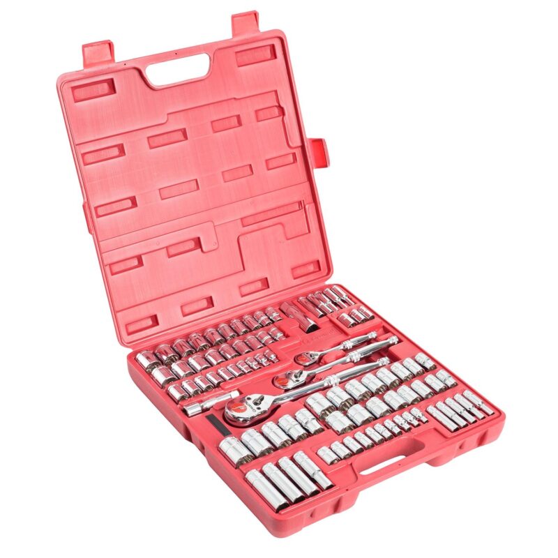 GreatNeck 82-Piece Multi-Drive Mechanic's Tool Set - SAE and Metric