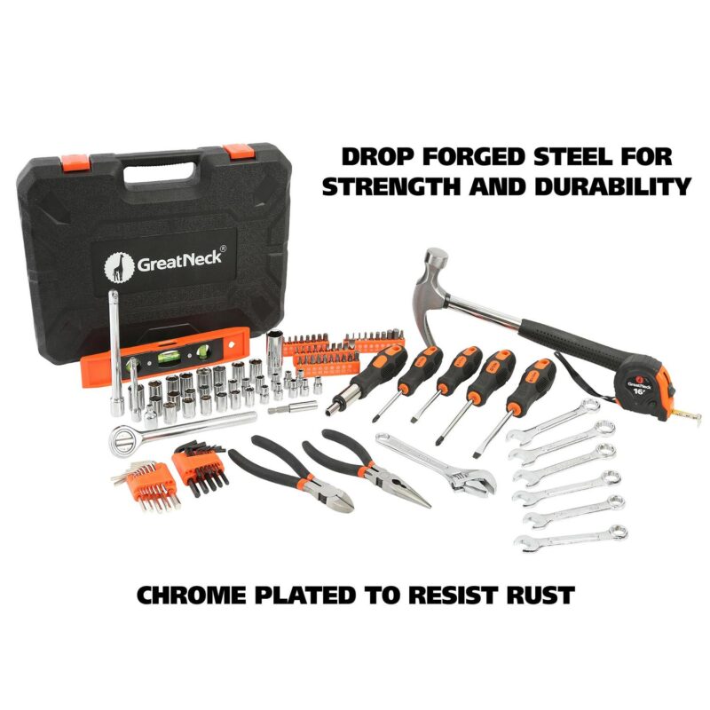 Great Neck TK119 119-Piece Tool Set - Image 9