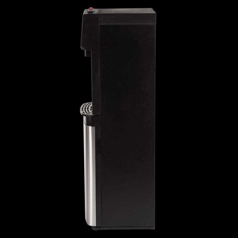 Great Value Bottom Loading Hot/Cold/Room Temp. Water Dispenser, Black/Stainless Steel Water Cooler, 41  High - Image 12