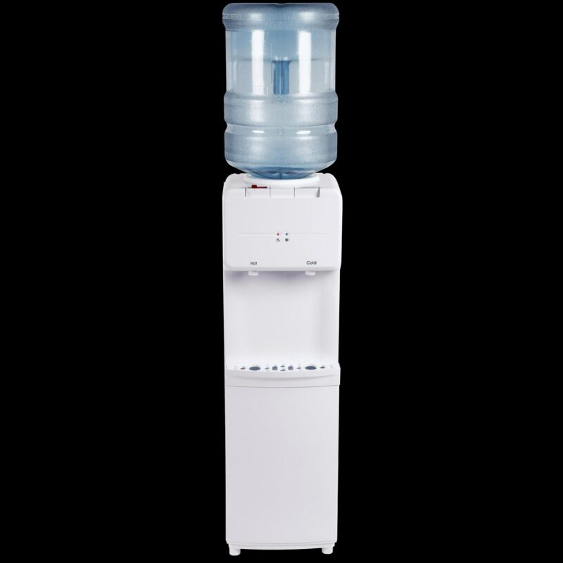 Great Value Top Loading Hot, Cold Temperature Water Dispenser, White Water Cooler, 36.4  High - Image 4