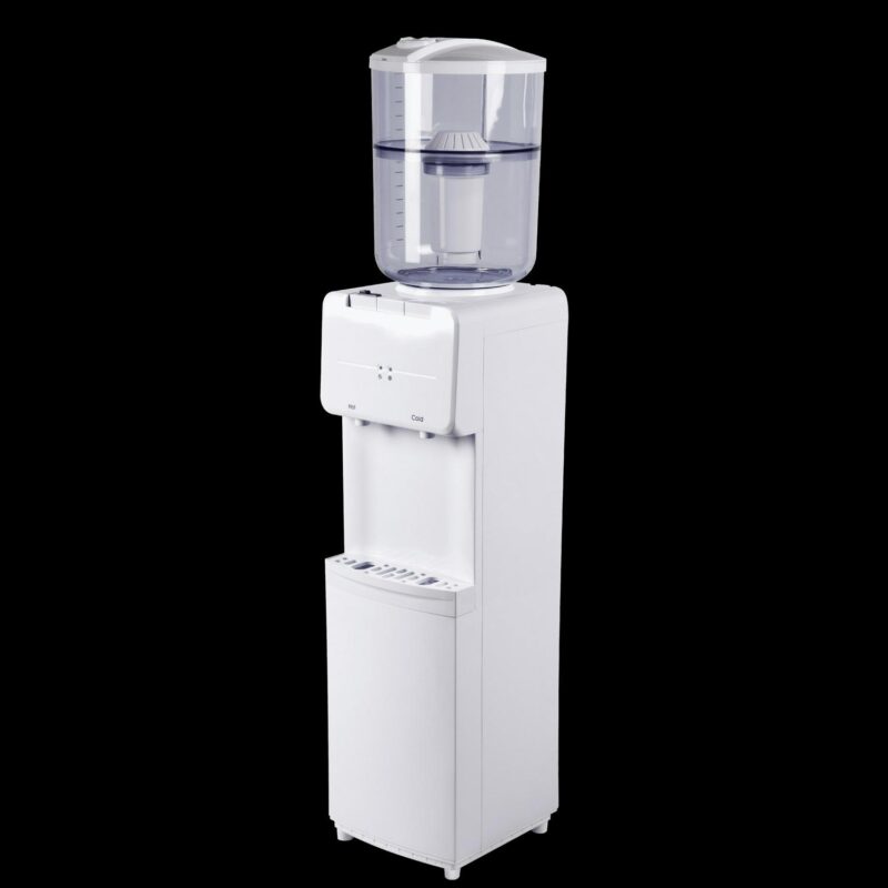 Great Value Top Loading Hot, Cold Temperature Water Dispenser, White Water Cooler, 36.4  High - Image 16