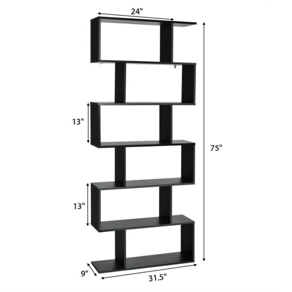 Gymax 6 Tier S Shape ec73399c07b3dced046b0a6b0d9e3eec