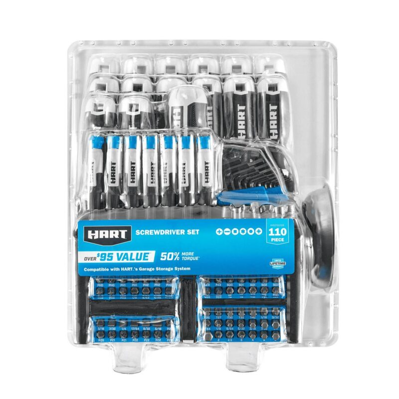 HART 110pc Screwdriver Set, New Condition - Image 3