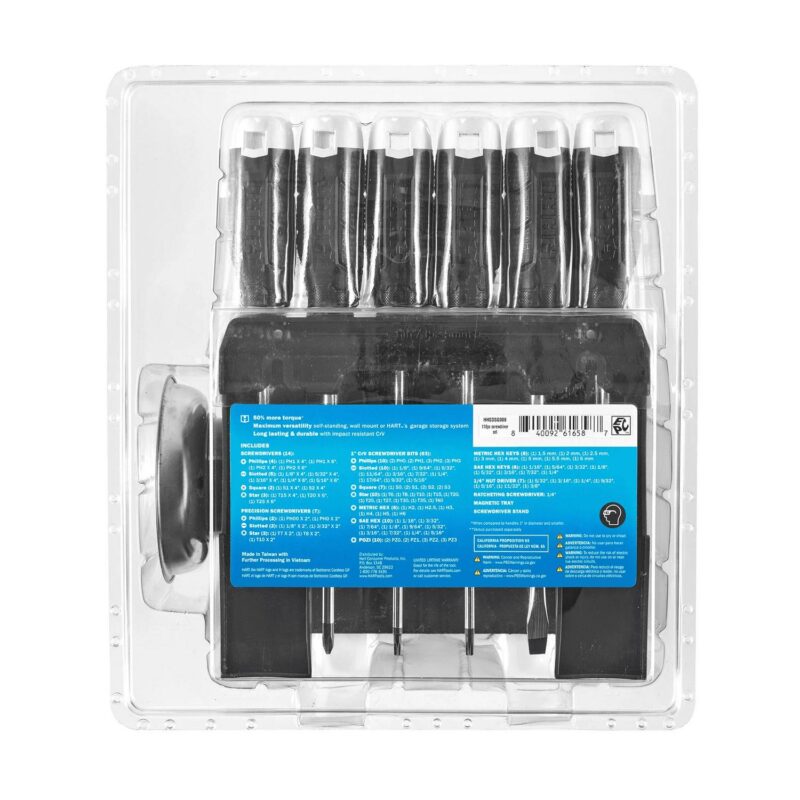 HART 110pc Screwdriver Set, New Condition - Image 4