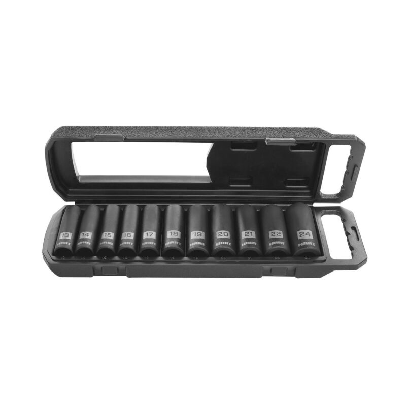 HART 1/2-inch Drive SAE and MM Impact Socket Set, Chrome Vanadium - Image 3