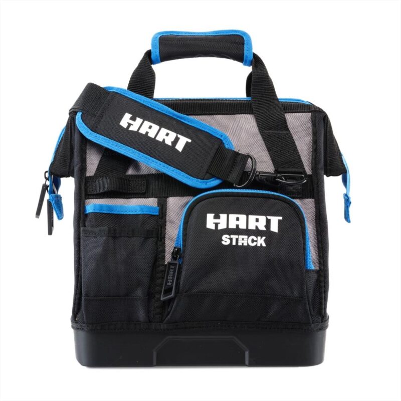 HART 20 Volt 18-Gauge 2-inch Brad Nailer Kit and Stack 12-inch Tool Bag (1) and 20 Volt 1.5Ah Battery - Image 3