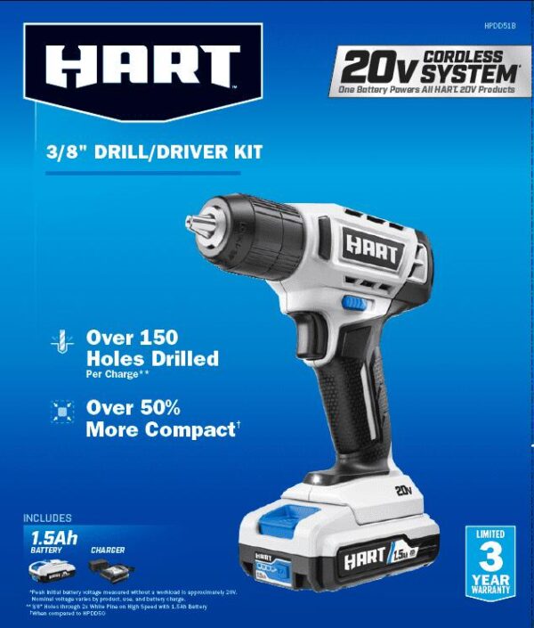 HART 20 Volt 3 8a Dr 751509e437db038069b2e7c0b77ef744