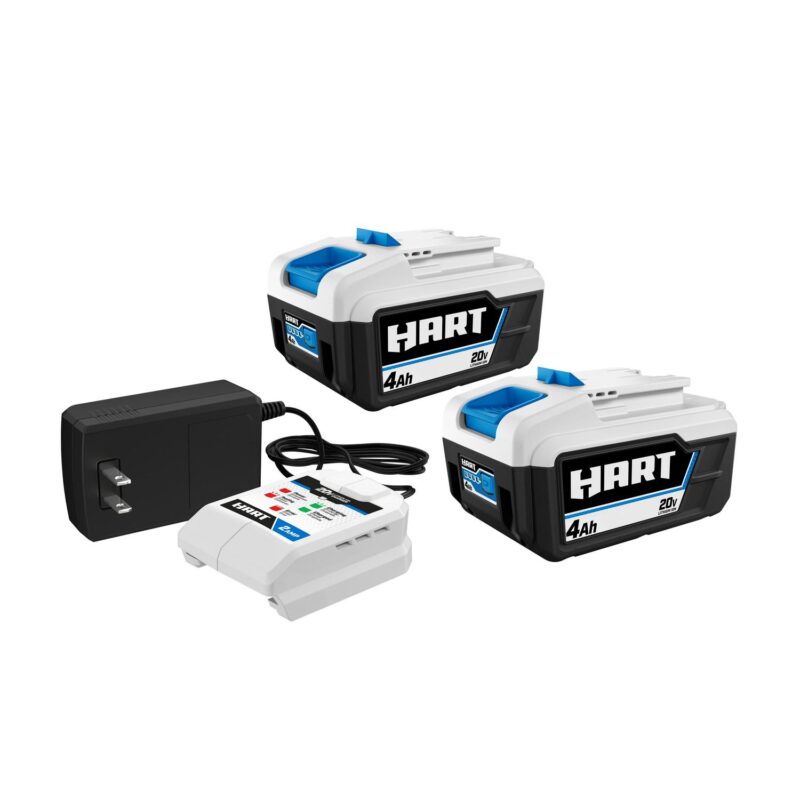 HART 20-Volt Angle Grinder with 4Ah Battery and Charger Starter Kit Bundle - Image 3