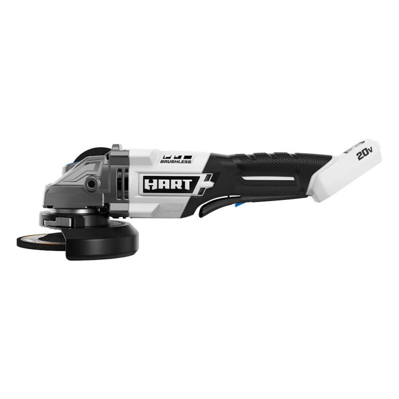 HART 20-Volt Brushless Angle Grinder with 4Ah Battery and Charger Starter Kit Bundle - Image 2