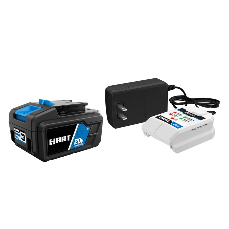 HART 20-Volt Brushless 7-1/4 Inch Circular Saw with 4Ah Battery and Charger Starter Kit Bundle - Image 3