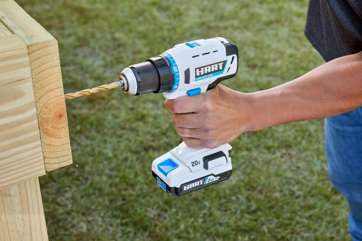 HART 20-Volt Brushless 1/2-inch Drill/Driver Kit, Gen 2 - Image 7
