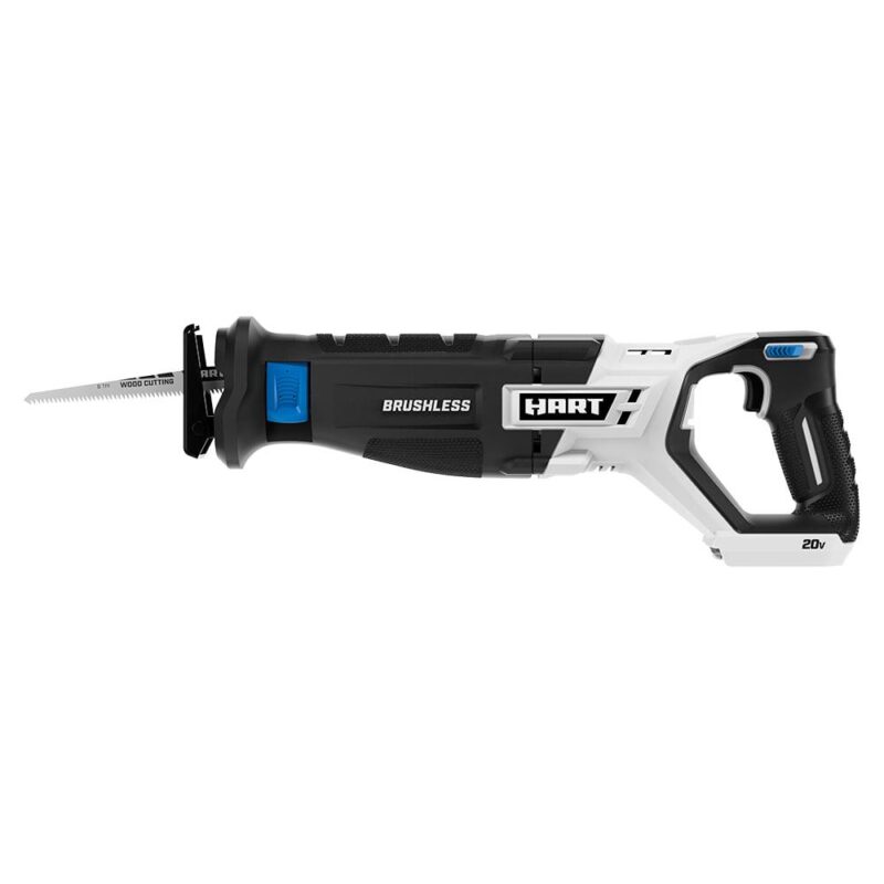 HART 20-Volt Brushless Reciprocating Saw with 4Ah Battery and Charger Starter Kit Bundle - Image 2