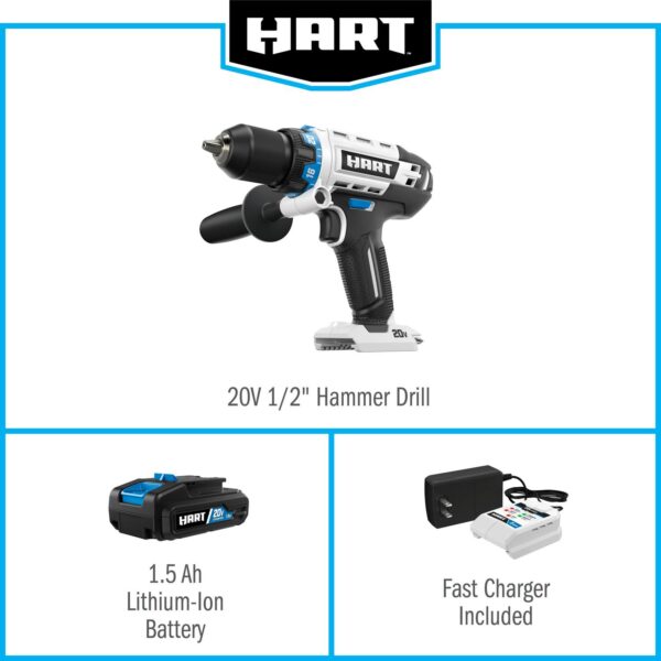 HART 20 Volt Cordles a16ac32328aa1e77aca647e064850c1c