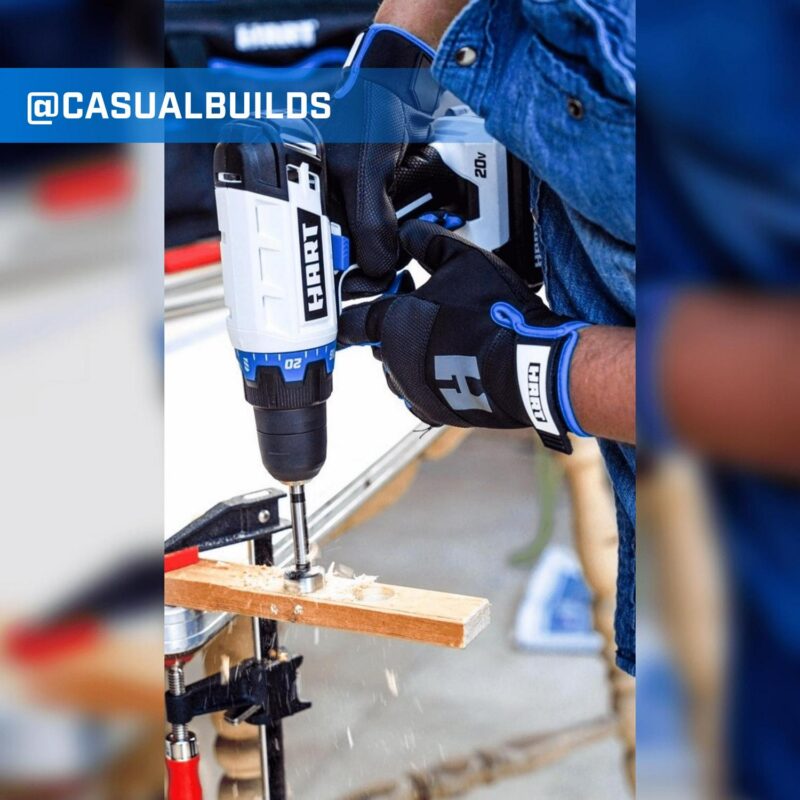 HART 20-Volt Cordless 1/2-inch Drill/Driver Kit, (2) 1.5Ah Lithium-Ion Batteries, Gen 2 - Image 13