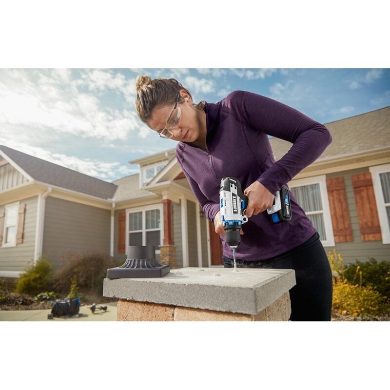 HART 20-Volt Cordless 1/2-inch Hammer Drill Kit (1) 1.5Ah Lithium-Ion Battery - Image 8