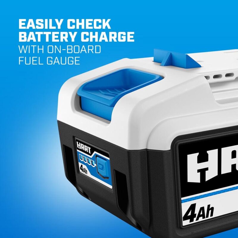 HART 3-Tool 20-Volt Cordless Combo Kit with and 16-inch Storage Bag, (1) 20-Volt 1.5Ah (1) 20-Volt 4.0Ah Lithium-Ion Batteries - Image 7
