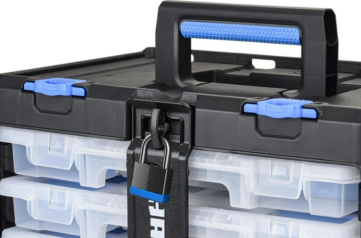 HART Stack System 3 Case Organizer for Parts and Tools, Integrates with the HART Modular Storage System - Image 6