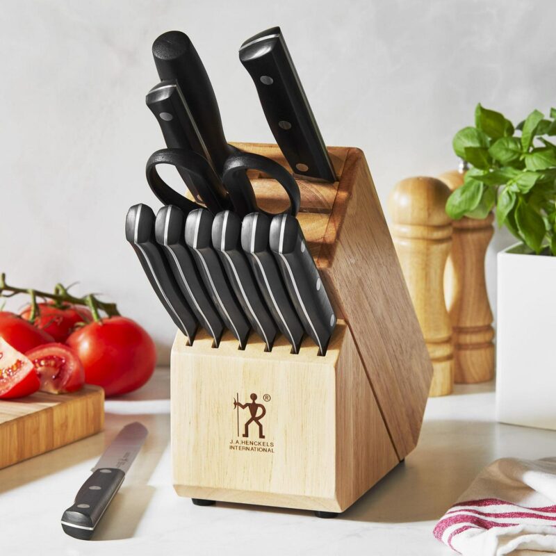 HENCKELS Dynamic 12-pc Knife Block Set - Natural - Image 3