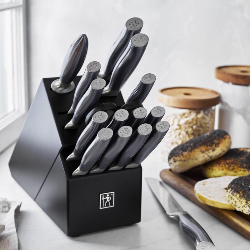 HENCKELS Graphite 17-pc Knife Block Set - Image 2