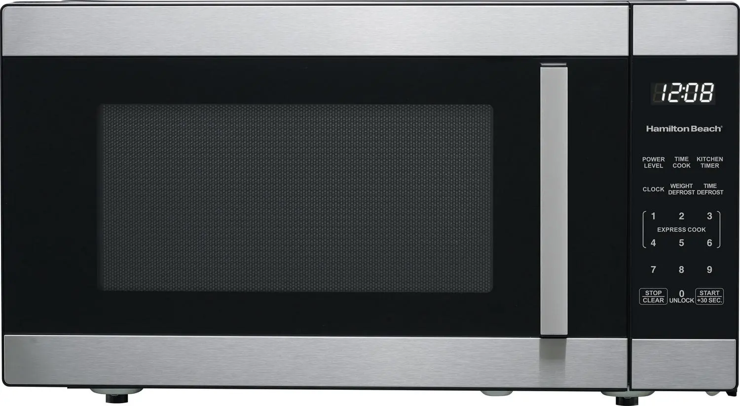 Hamilton Beach 1.6 Cu ft Sensor Cook Countertop Microwave Oven in Stainless Steel, New 1 Hamilton Beach 1.6 Cu ft Sensor Cook Countertop Microwave Oven in Stainless Steel, New