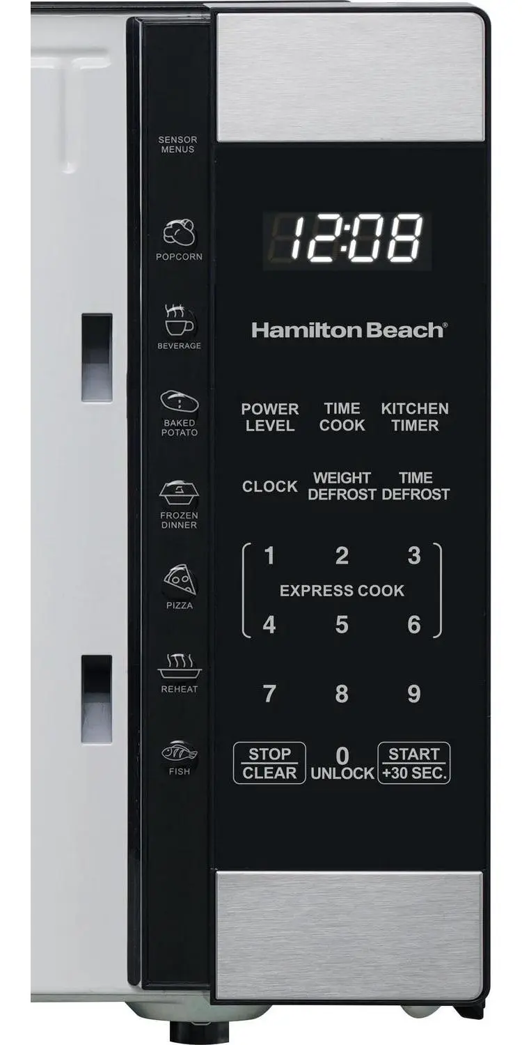 Hamilton Beach 1.6 Cu ft Sensor Cook Countertop Microwave Oven in Stainless Steel, New 6 Hamilton Beach 1.6 Cu ft Sensor Cook Countertop Microwave Oven in Stainless Steel, New - Image 6