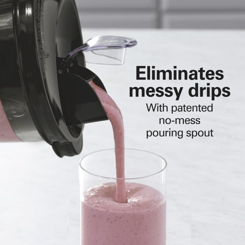 Hamilton Beach Smoothie Smart Blender, 48 oz. Glass Jar, 56202 - Image 9