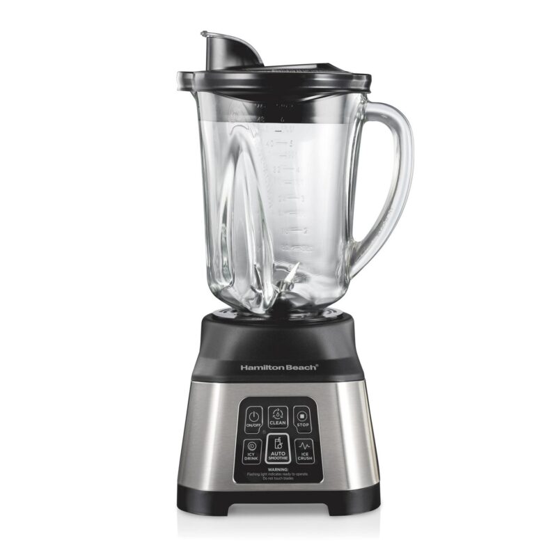 Hamilton Beach Smoothie Smart Blender, 48 oz. Glass Jar, 56202