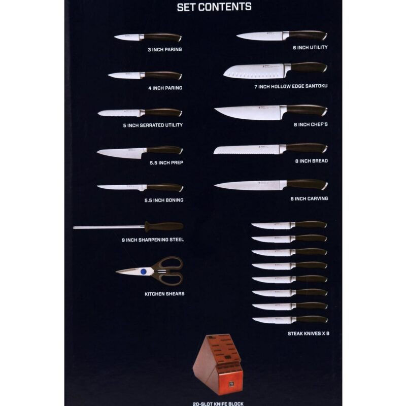 Henckels Elan 21-pc Knife Block Set - Image 7