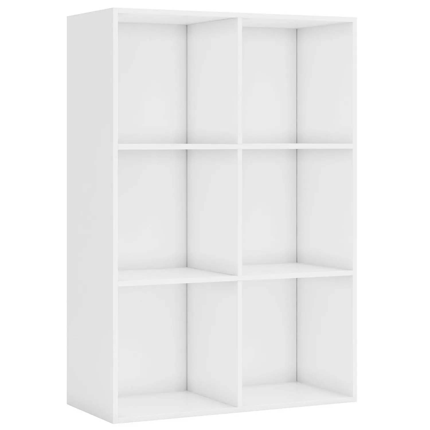 Homfa 6 Cube Bookcase, Storage Cabinet Unit Freestanding Display Stand Shelves, White 6 Homfa 6 Cube Bookcase, Storage Cabinet Unit Freestanding Display Stand Shelves, White - Image 6