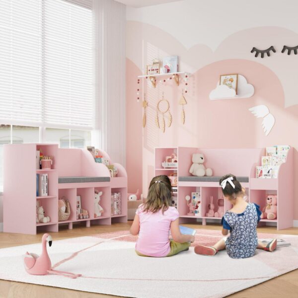 Homfa Kids Bookshelf 570599a58ddecde2faf543491ca15a0b