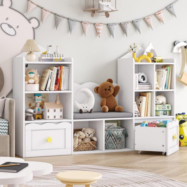 Homfa Kids Bookshelf ca3e2804d3dc29b37aa78ca7a671ab29