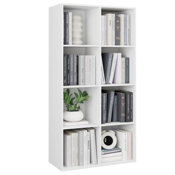 Homfa White Bookcase 3e3404a75f6d3d7886b48759b68e4a60