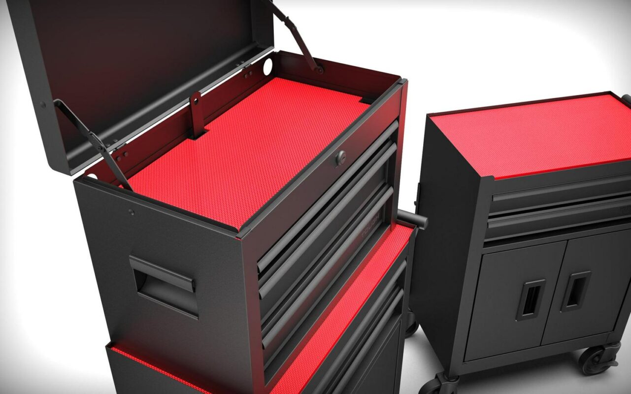 Hyper Tough 20-Inch Heavy Duty Steel Tool Chest, 400 lbs Capacity, Black - Image 4