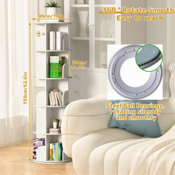 IAJXWI Wooden Rotati 6201c7f11c7533d0c011caa2b69edaff