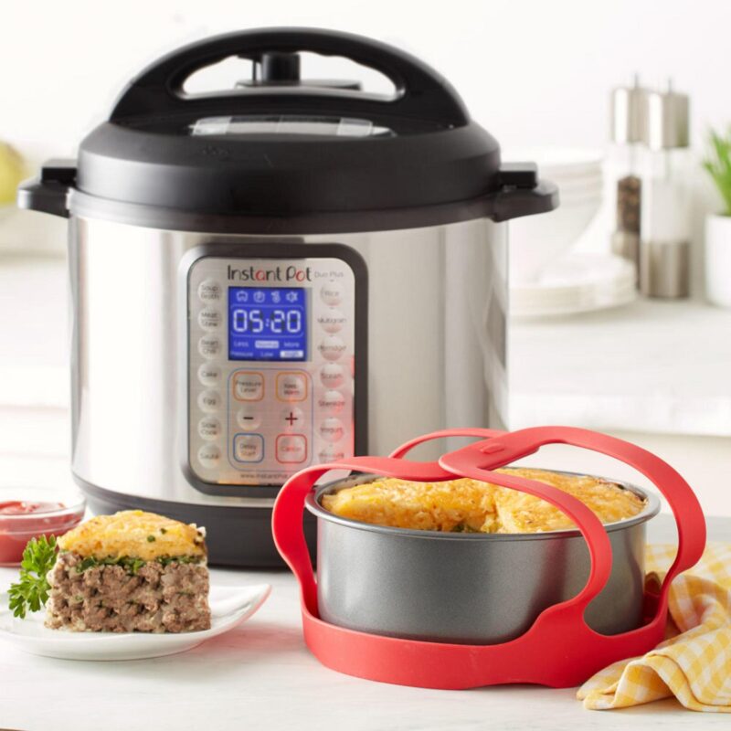Instant Pot Official Cooking and Baking Set, Fits 6QT/8QT Electric Pressure Cooker and Duo Crisp Air Fryer Lid Combo, 8-piece, Assorted - Image 5