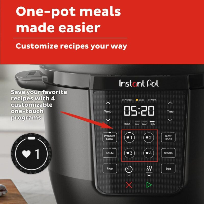 Instant Pot RIO Chef Series 6 Qt Pressure Cooker and Multi-Cooker - Image 3