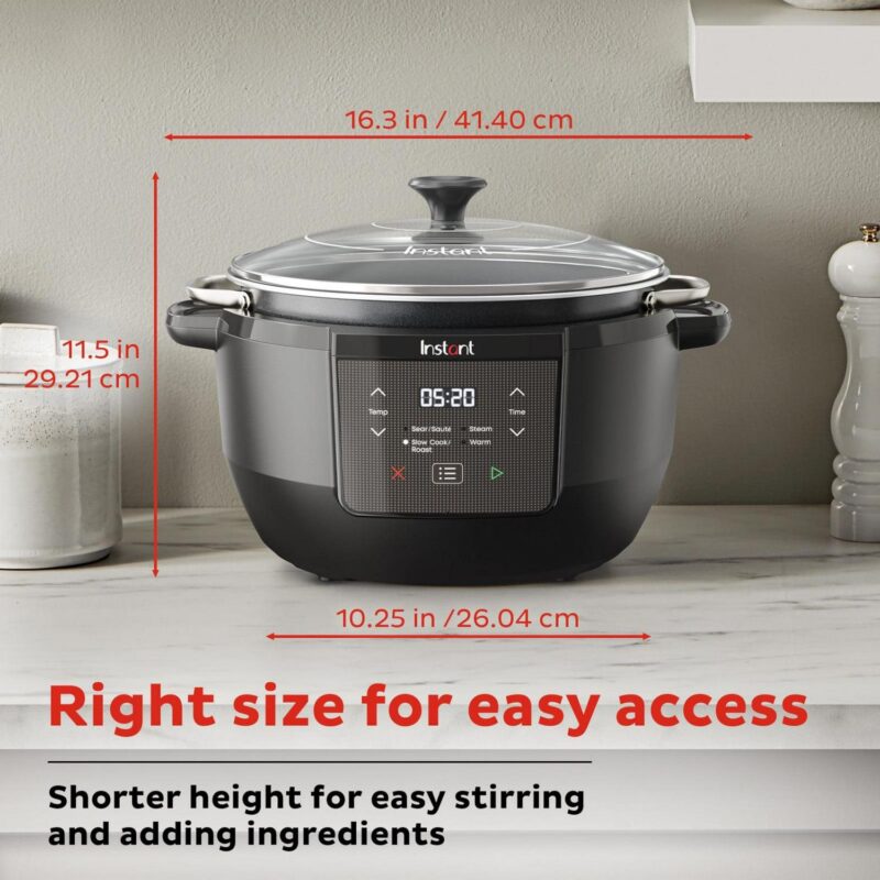 Instant Superior Cooker Chef Series 7.5 Qt Slow Cooker and Multicooker, from Makers of Instant Pot - Image 8