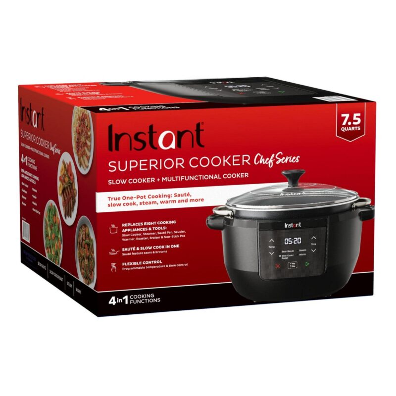 Instant Superior Cooker Chef Series 7.5 Qt Slow Cooker and Multicooker, from Makers of Instant Pot - Image 11