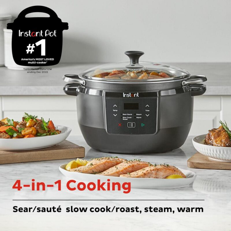 Instant Superior Cooker Chef Series 7.5 Qt Slow Cooker and Multicooker, from Makers of Instant Pot - Image 2