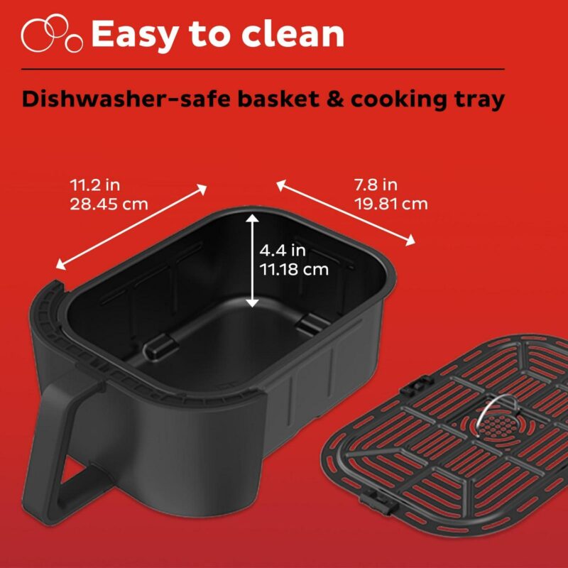 Instant Vortex Slim 6 Qt Chef Series 3-in-1 Air Fryer Oven, from Makers of Instant Pot - Image 6
