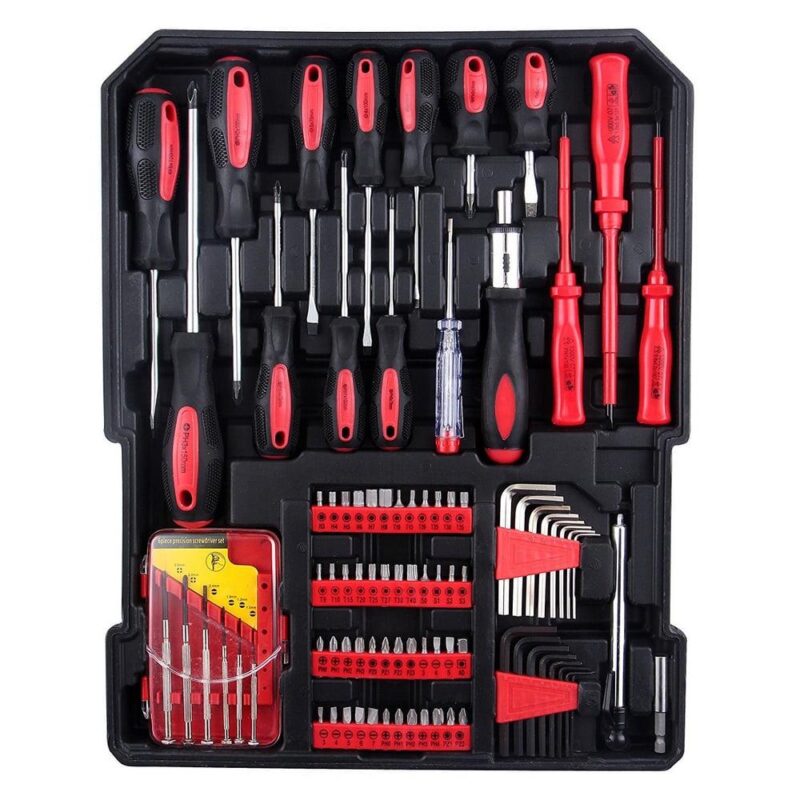 Ktaxon 799 PCS Complete Tool Set Mechanics Wrenches Screwdriver Socket with Trolley Case, Auto Home Repair Kit - Image 8