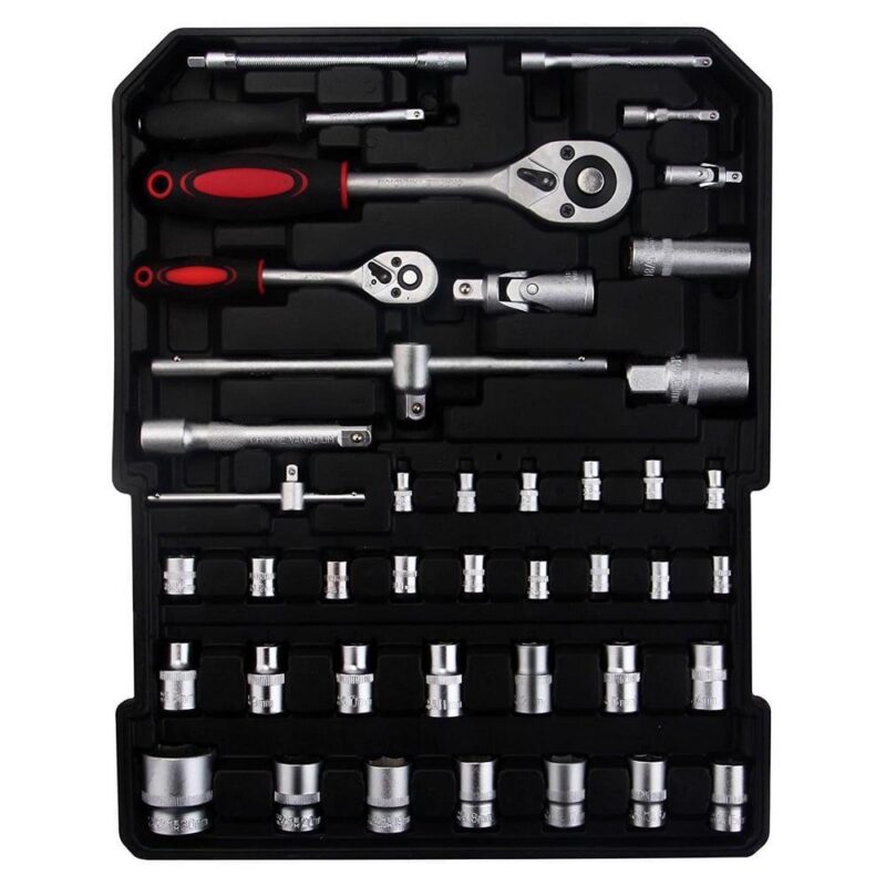Ktaxon 799 PCS Complete Tool Set Mechanics Wrenches Screwdriver Socket with Trolley Case, Auto Home Repair Kit - Image 4