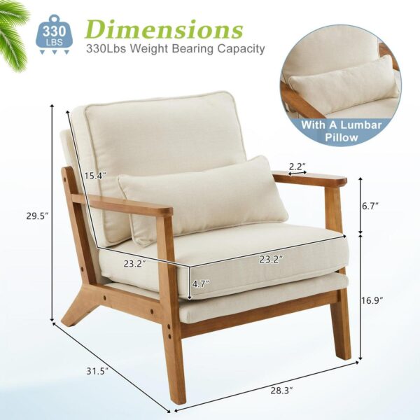 Ktaxon Accent Chair 59f80a5397816bc6692136fcbd582566